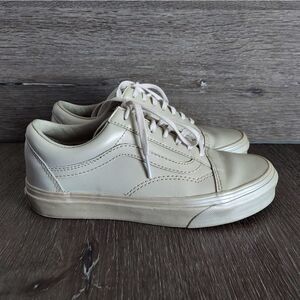Unisex Vans Metallic Sidewall Cement Sneaker Men 4 Women 5.5